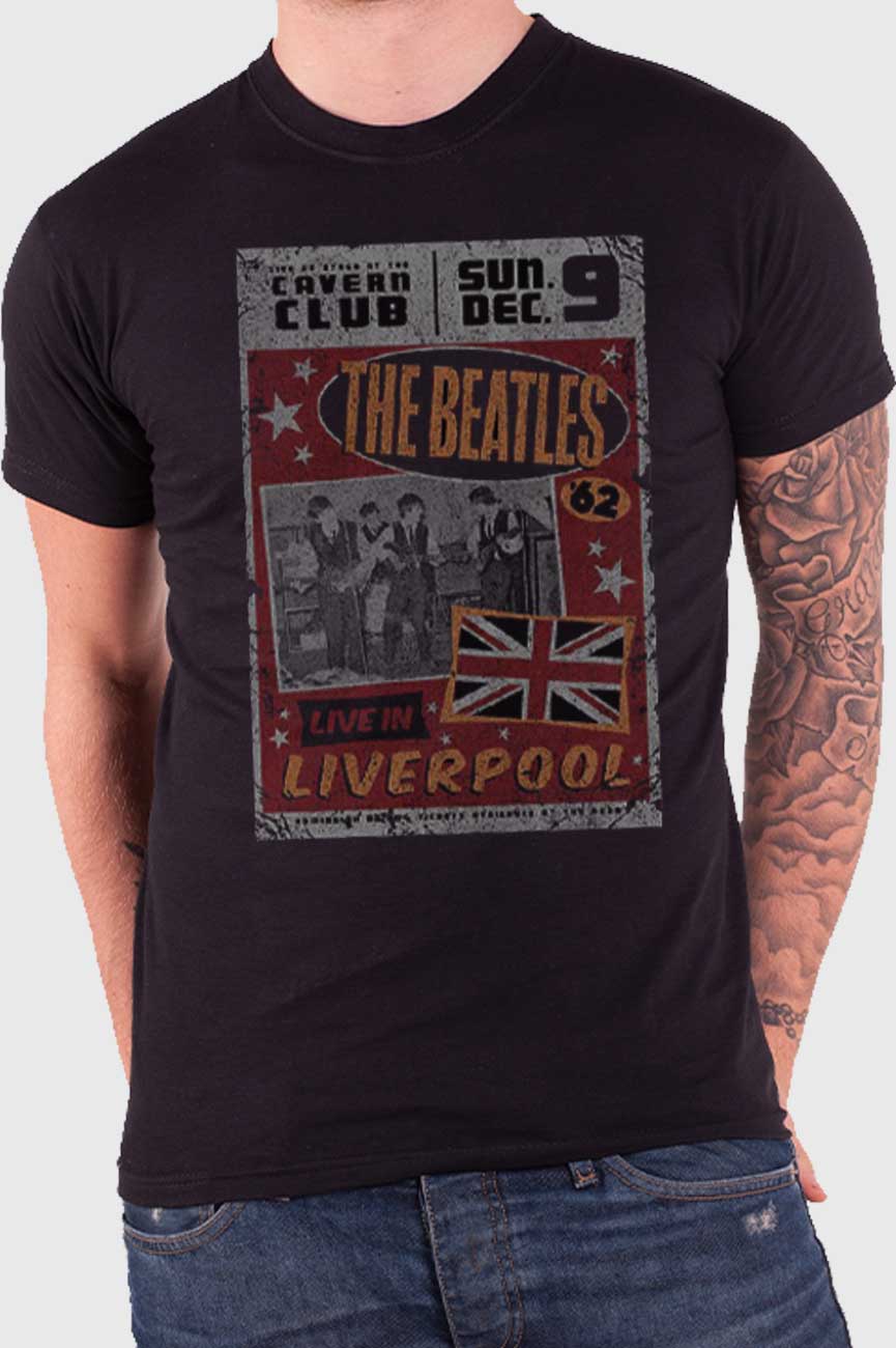 The Beatles Live In Liverpool T Shirt