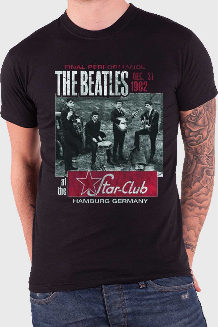 The Beatles Final Performance Star Club T Shirt