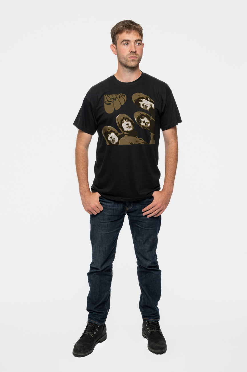 The Beatles Rubber Soul Sketch T Shirt