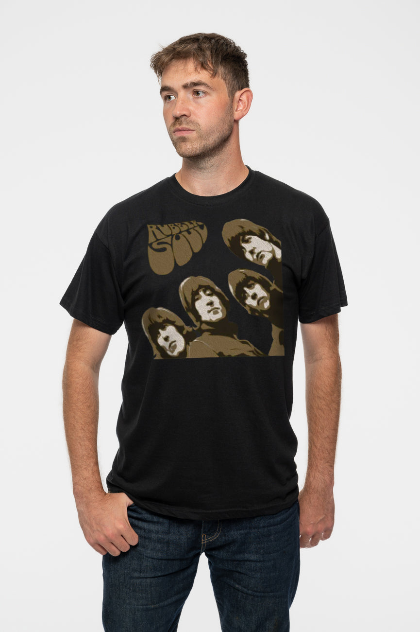 The Beatles Rubber Soul Sketch T Shirt