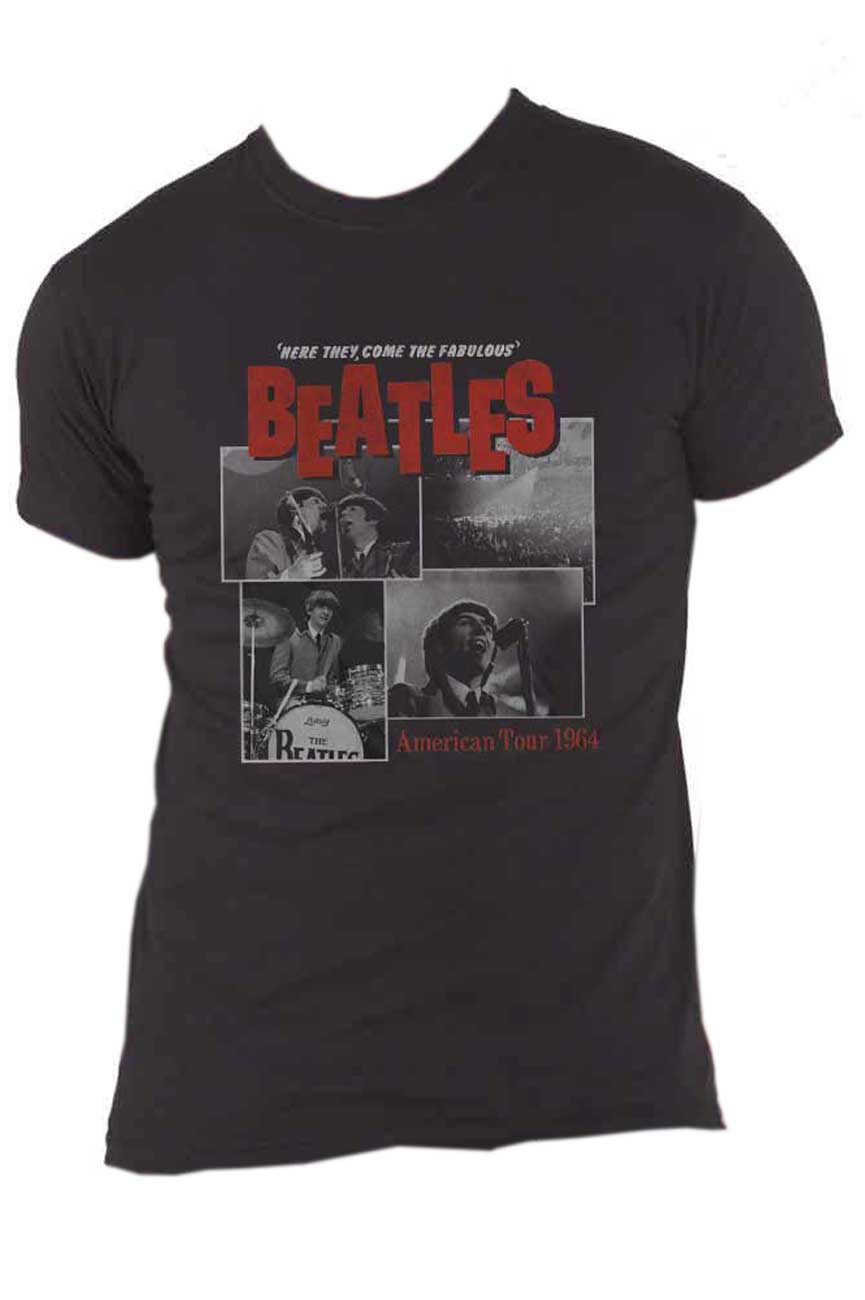 The Beatles Here They Come USA Tour 1964 Tee