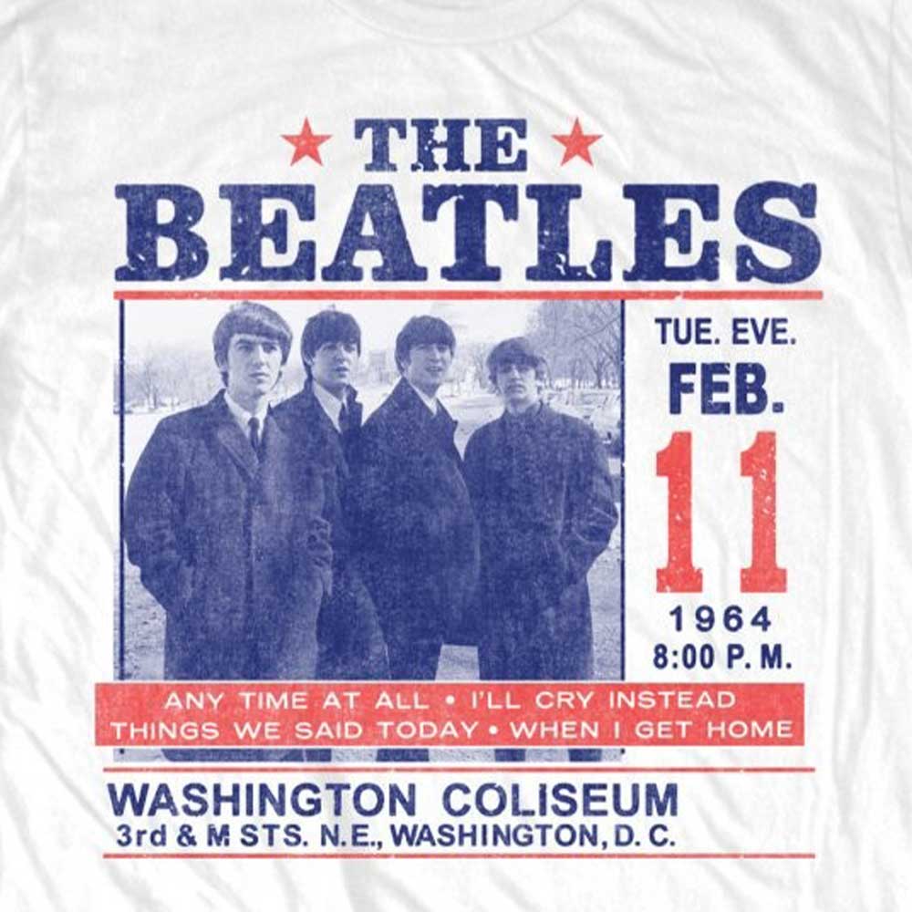 The Beatles Washington Coliseum Poster T Shirt