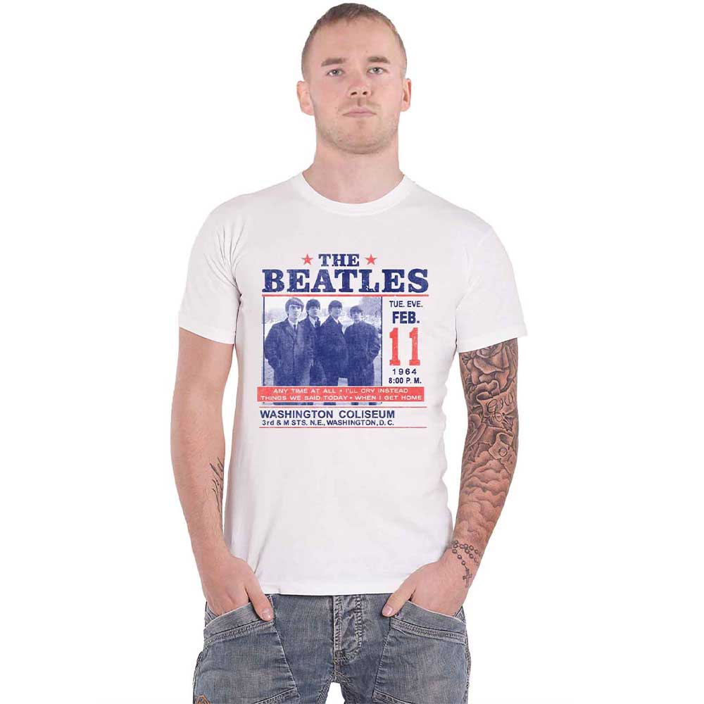 The Beatles Washington Coliseum Poster T Shirt