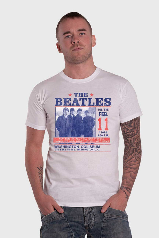 The Beatles Washington Coliseum Poster T Shirt
