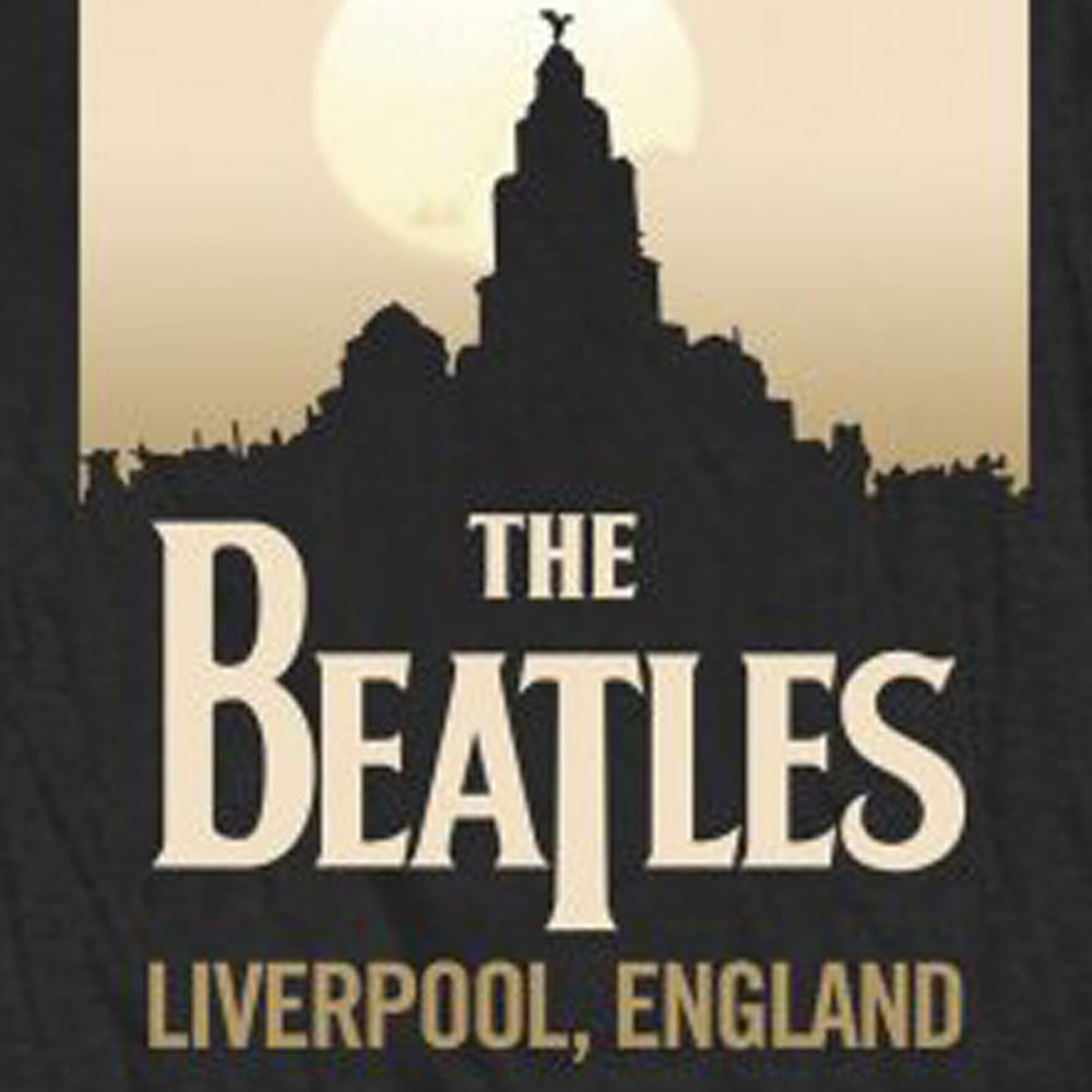 The Beatles Liverpool England Skinny Fit T Shirt