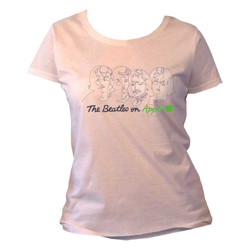 The Beatles On Apple Skinny Fit T Shirt