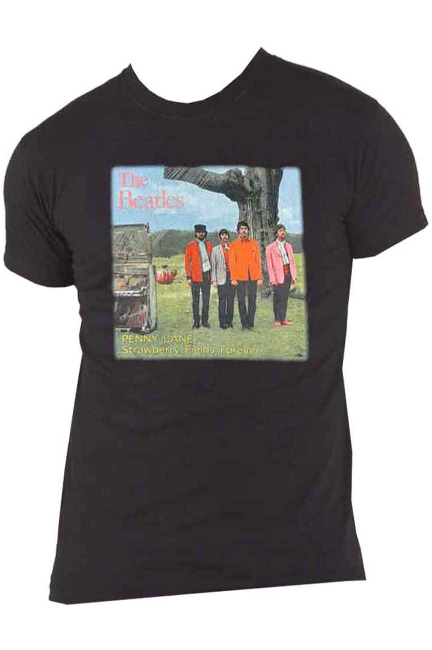 The Beatles Penny Lane Strawberry Fields Forever T Shirt