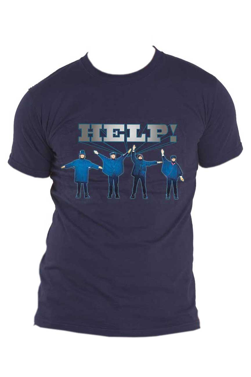 The Beatles Help Movie T Shirt