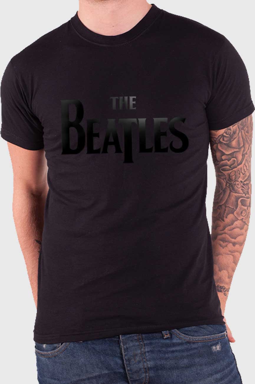 The Beatles Gloss Drop T logo T Shirt