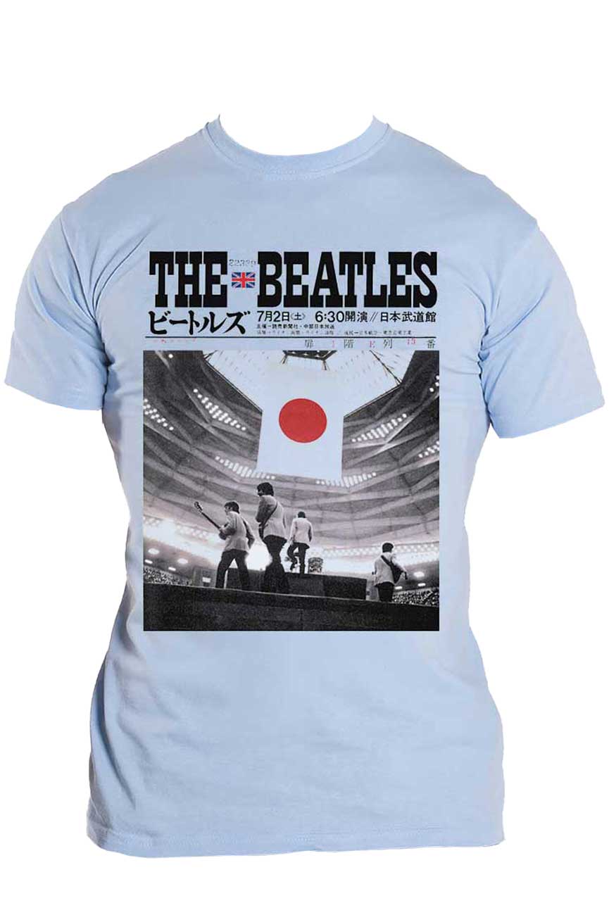 The Beatles Live At The Budokan Poster T Shirt