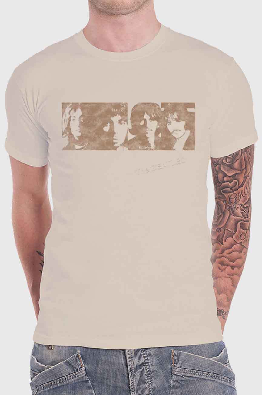 The Beatles White Album Faces Tee