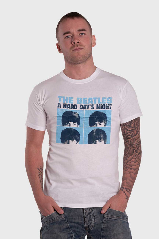 The Beatles Hard Days Night Pastel T Shirt