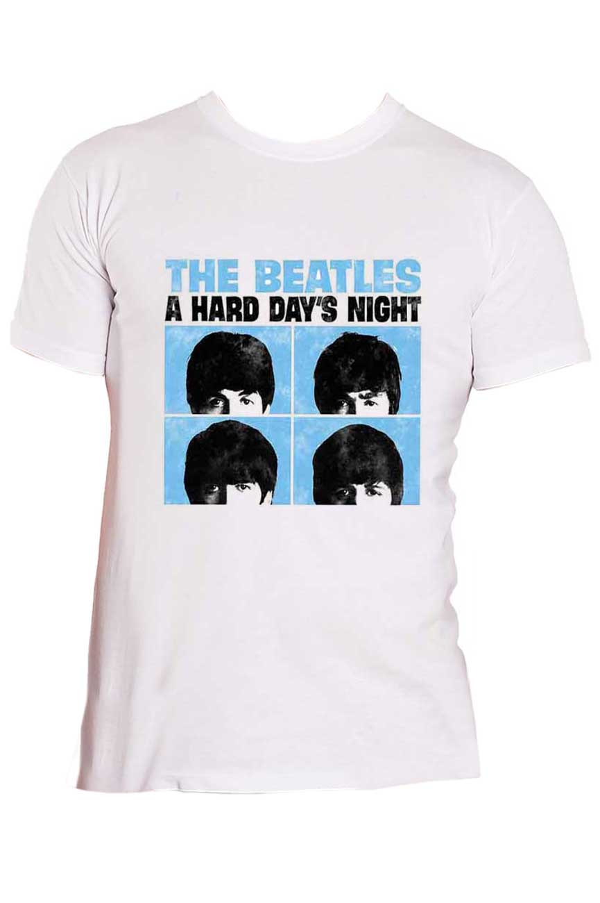 The Beatles Hard Days Night Pastel T Shirt