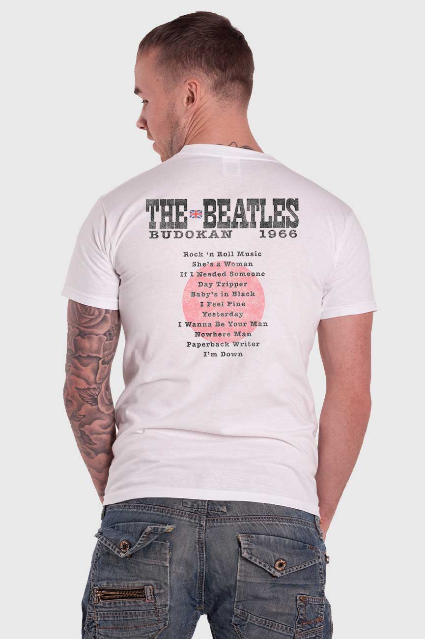 The Beatles Live at Budoken Set List T Shirt