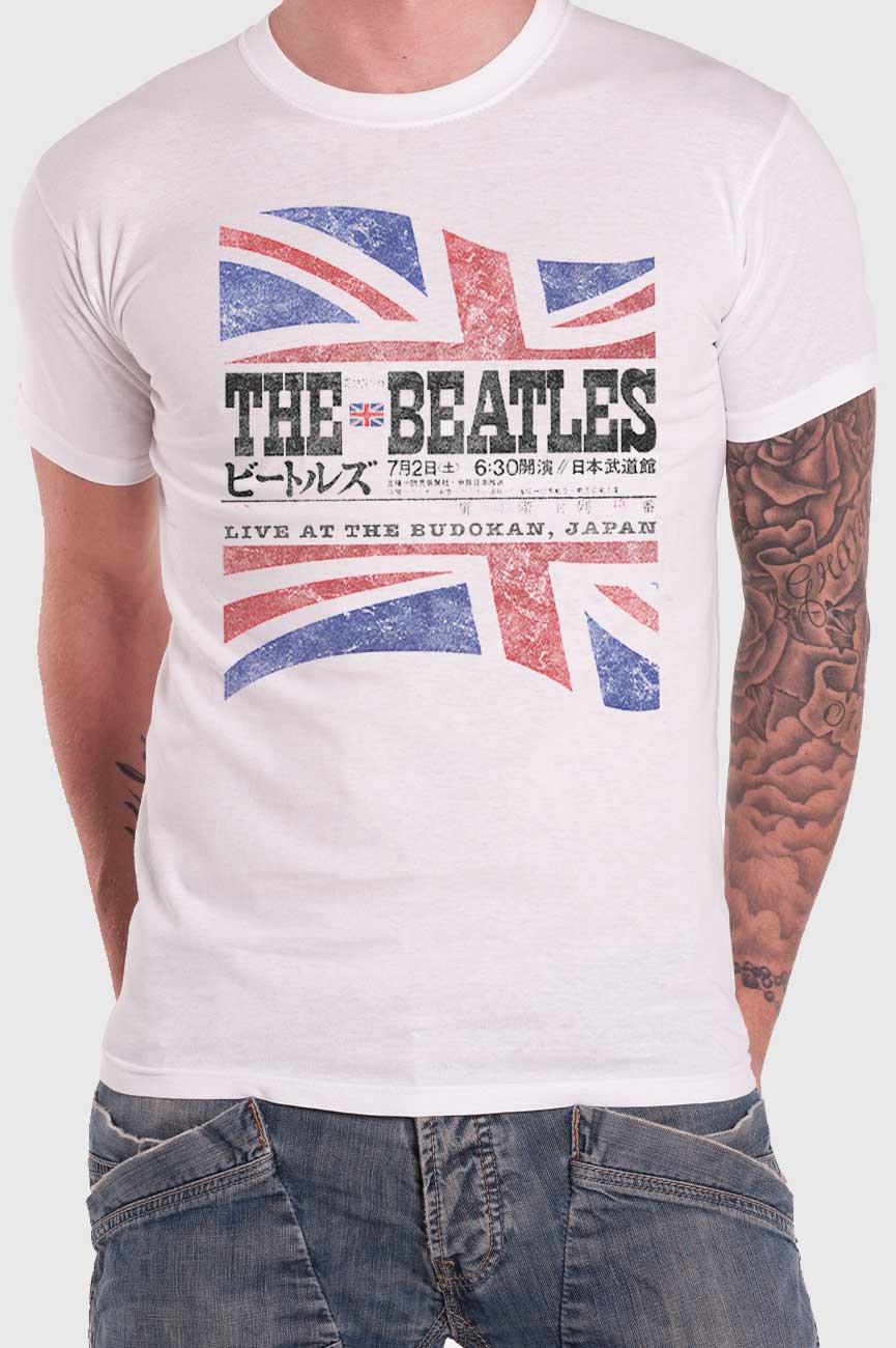 The Beatles Live at Budoken Set List T Shirt