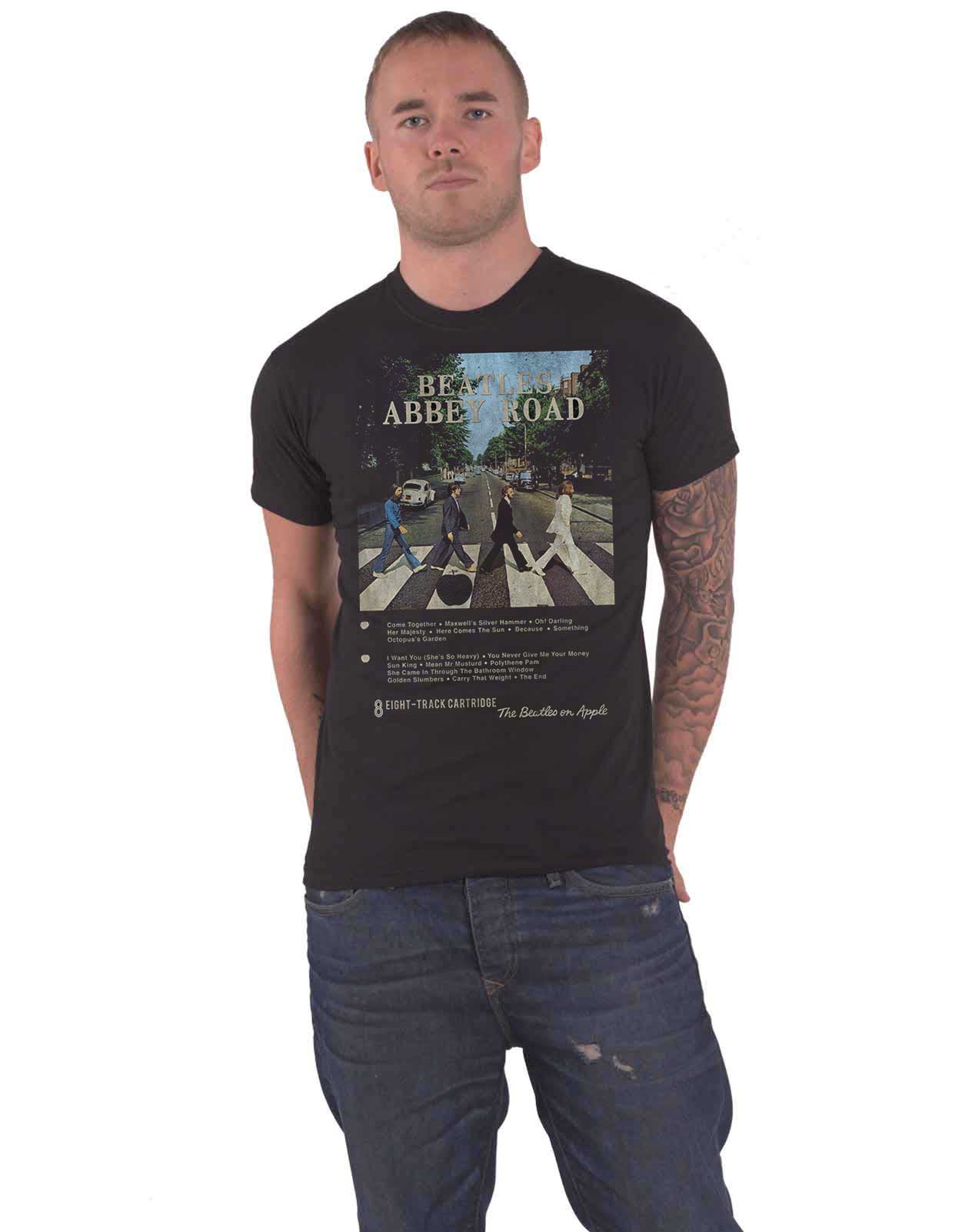 The Beatles Abbey Road 8 Track T Shirt