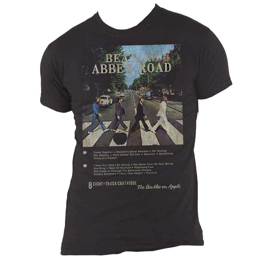 The Beatles Abbey Road 8 Track T Shirt