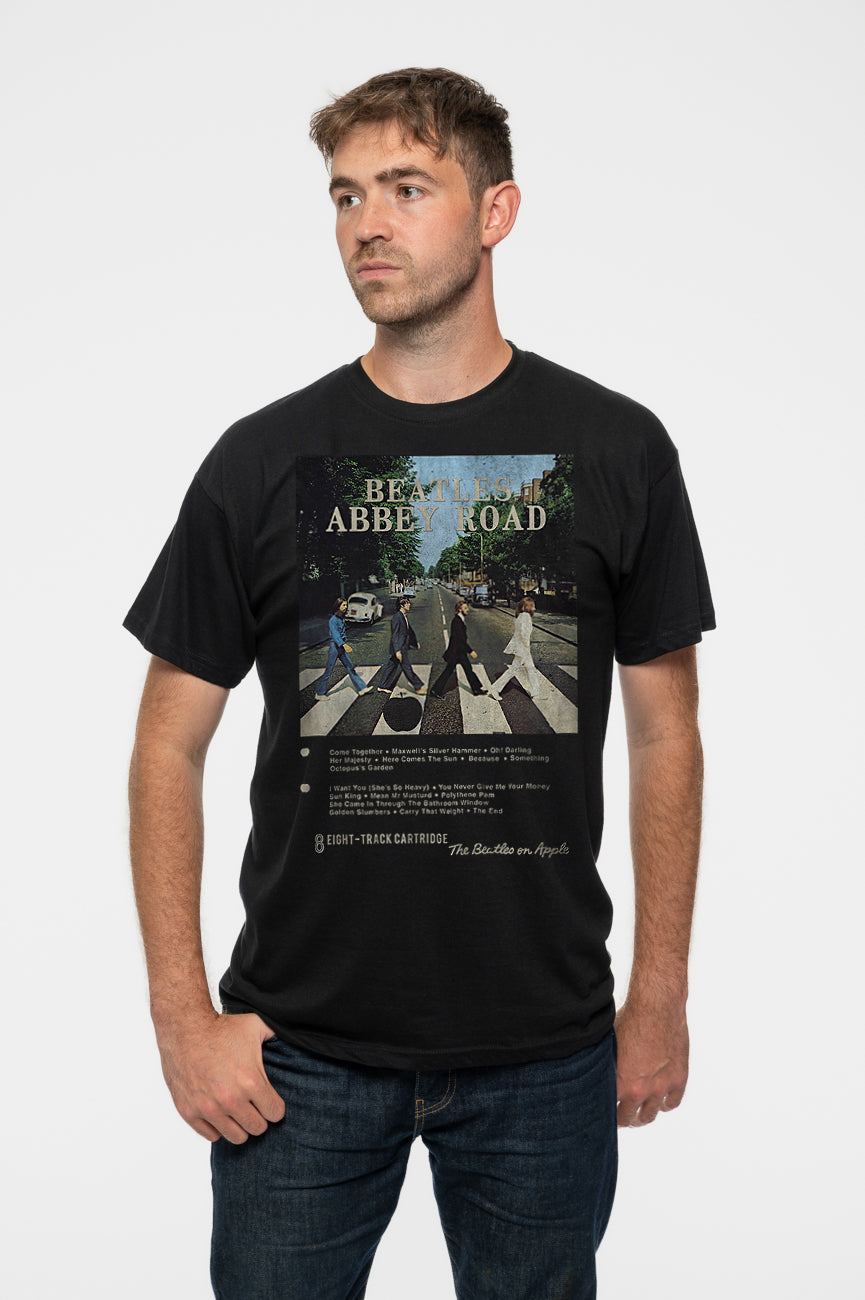 The Beatles Abbey Road 8 Track T Shirt