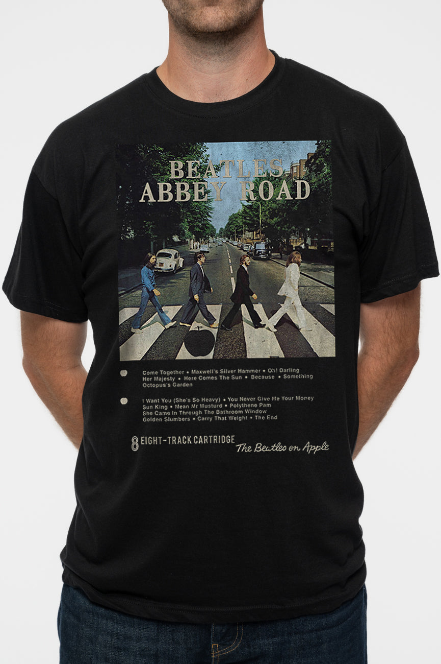 The Beatles Abbey Road 8 Track T Shirt