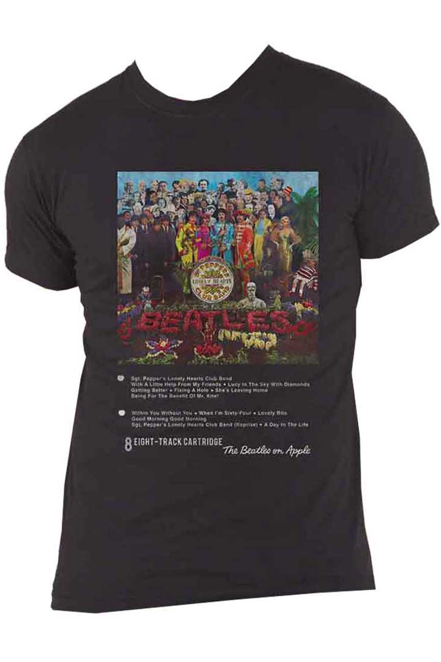 The Beatles Sgt Pepper 8 Track T Shirt