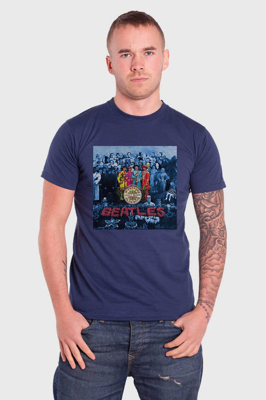 The Beatles Sgt Pepper Album Cover Tint T Shirt