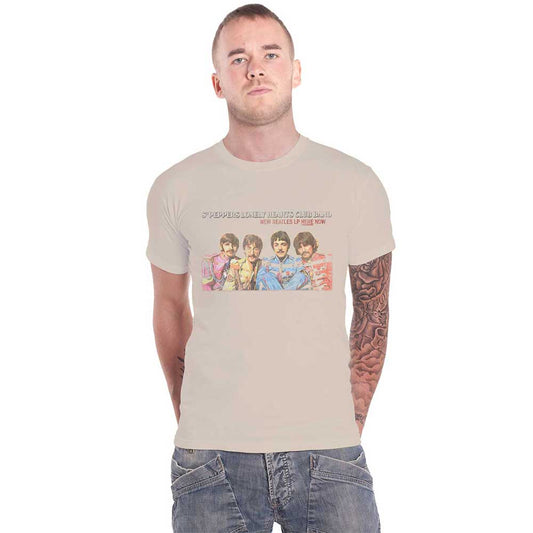 The Beatles Sgt Pepper Lonely Hearts LP Here Now T Shirt