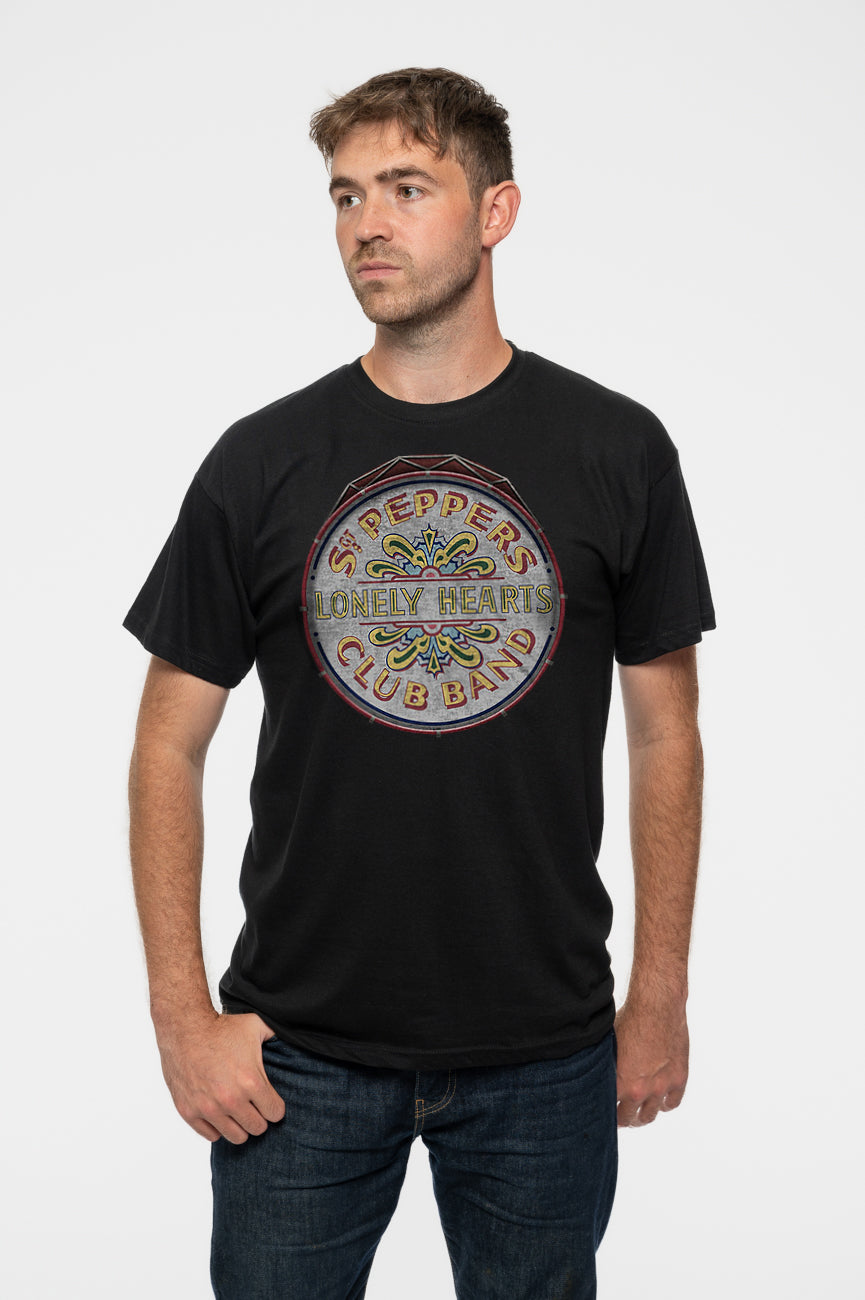 The Beatles Original Sgt Pepper Drum T Shirt