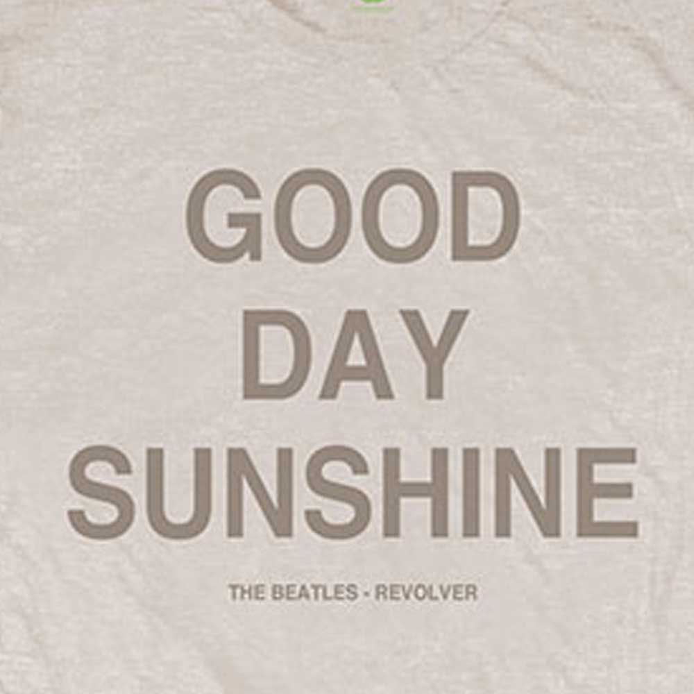 The Beatles Good Day Sunshine text T Shirt