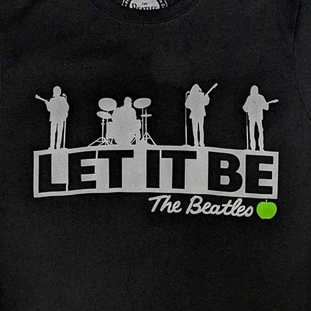 The Beatles Let It Be Rooftop Skinny Fit T Shirt