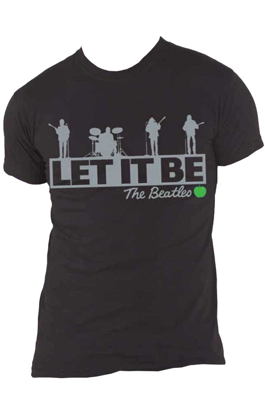 The Beatles let it Be Rooftop T Shirt