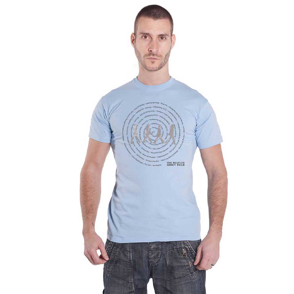 The Beatles Abbey Road Songs Swirl T Shirt