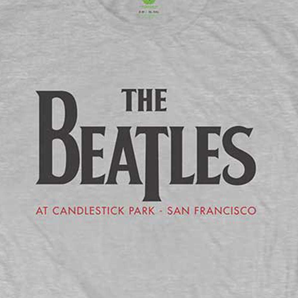 The Beatles Candlestick Park Back Print T Shirt