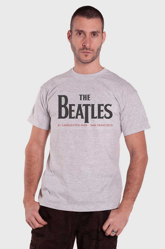 The Beatles Candlestick Park Back Print T Shirt