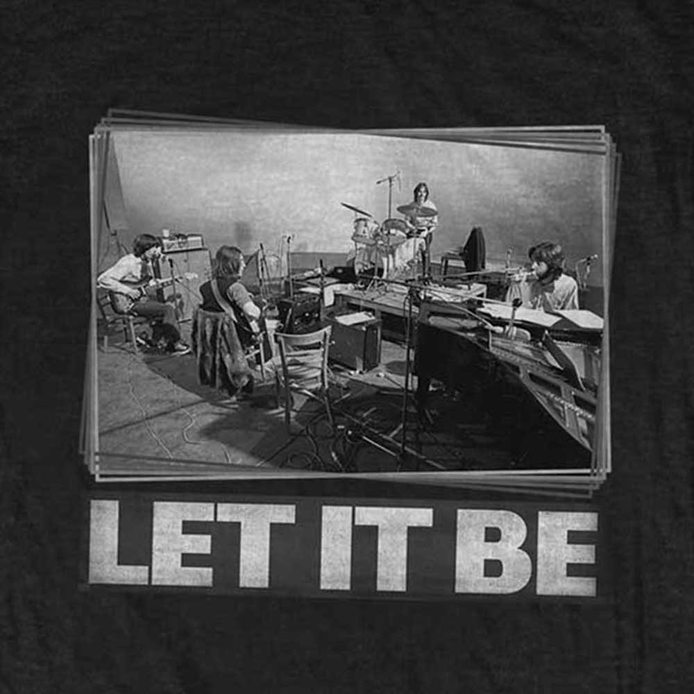 The Beatles Let It Be Studio Session Skinny Fit T Shirt