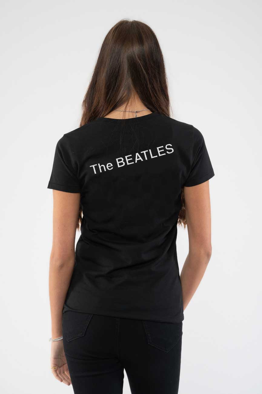 The Beatles White Album Faces Skinny Fit T Shirt