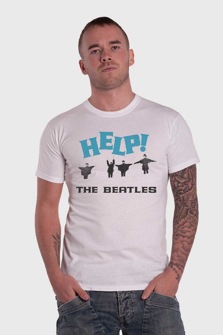 The Beatles Help! Jumping in Snow T Shirt