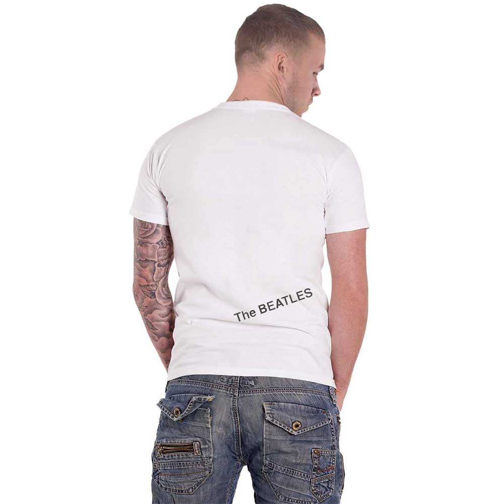 The Beatles White Album Tracks Back Print T Shirt