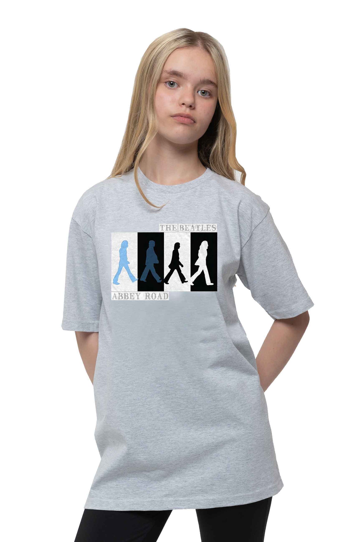 The Beatles Kids Abbey Road Colours Grey T Shirt