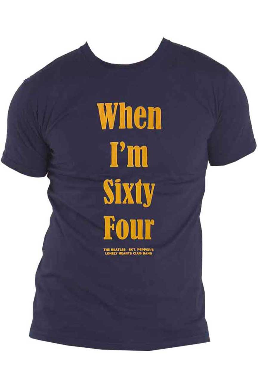 The Beatles When Im Sixty Four T Shirt