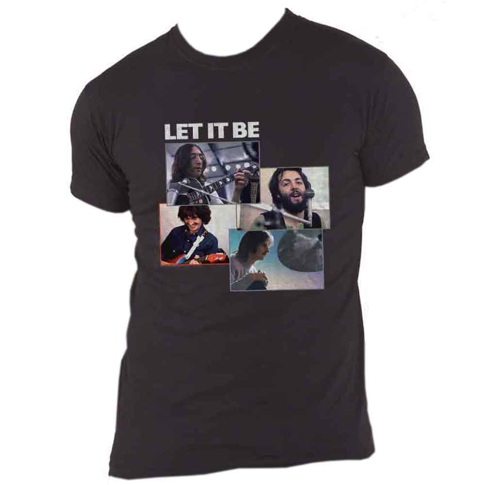 The Beatles Let It Be Recording Shots T Shirt