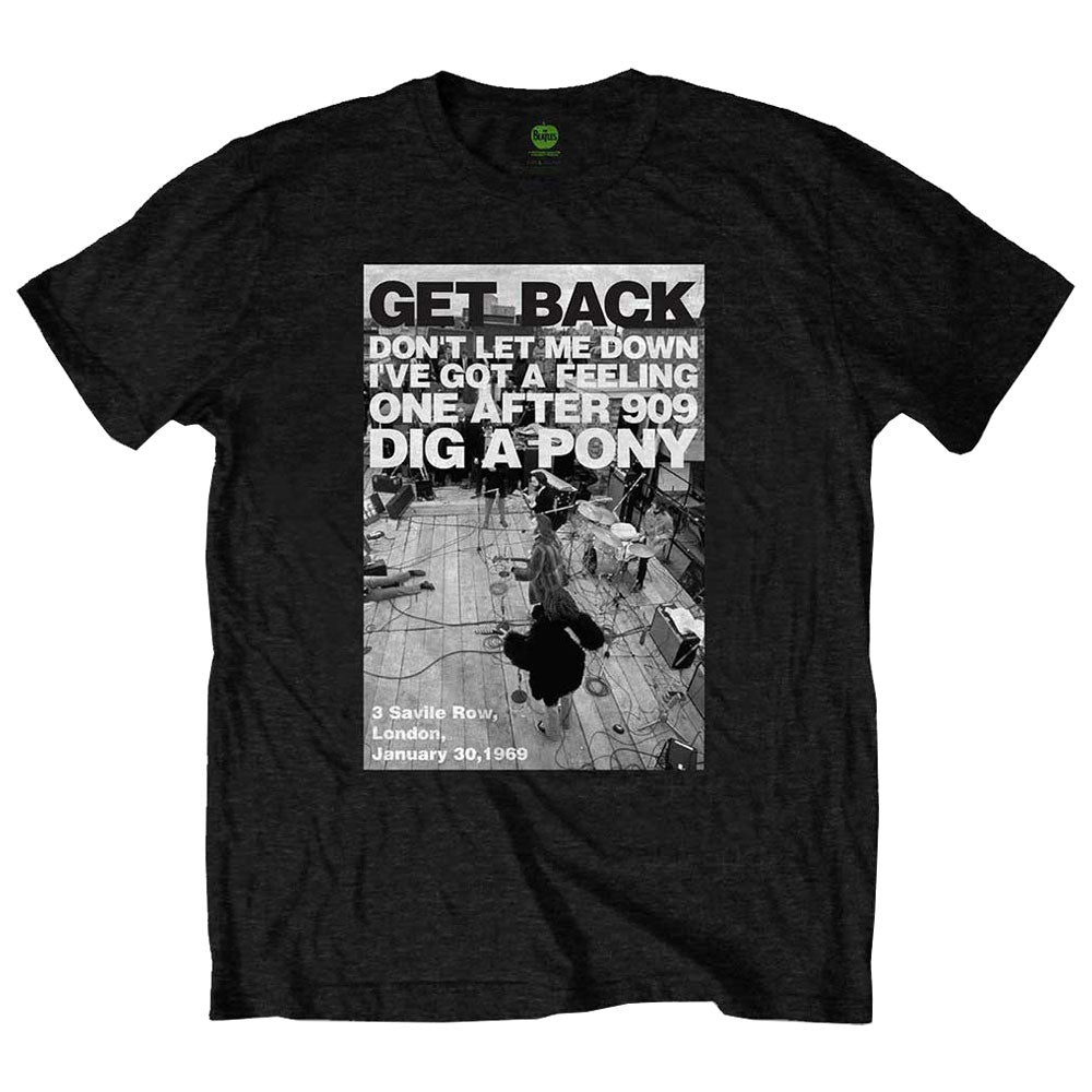 The Beatles Rooftop Shot T Shirt