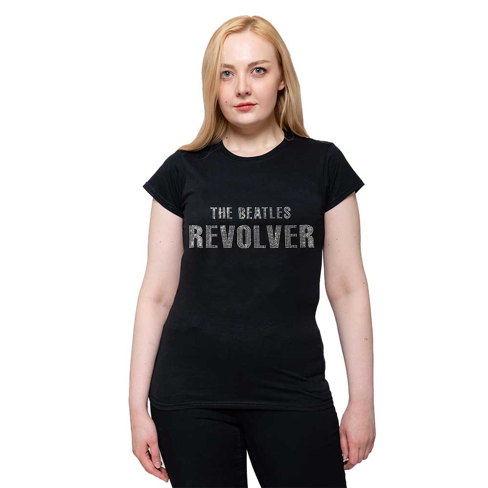 The Beatles Revolver Diamante Skinny Fit T Shirt