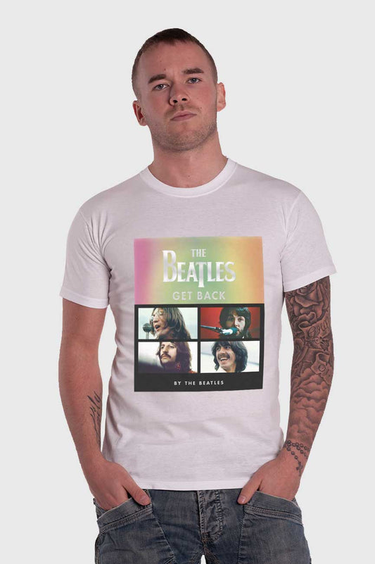 The Beatles Get Back Album Faces T Shirt