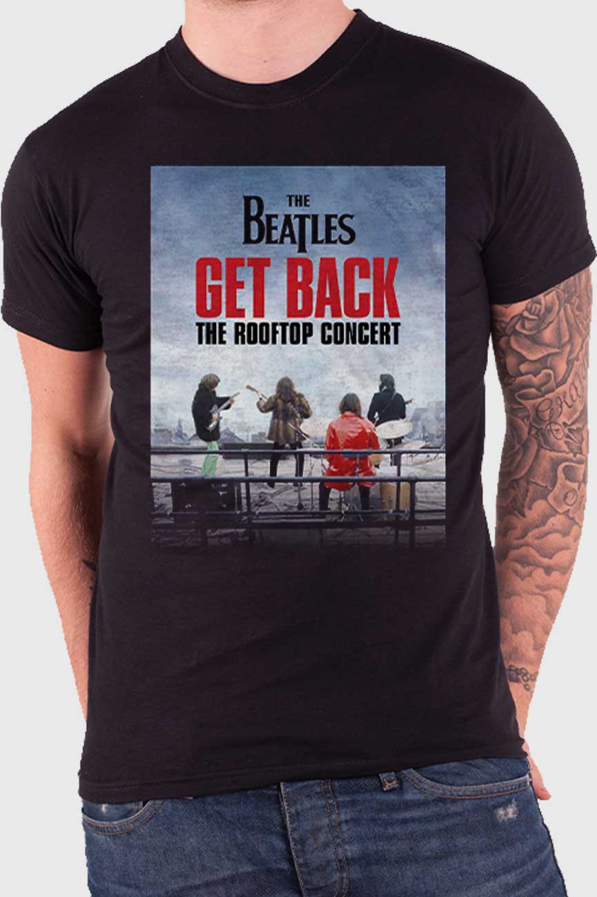 The Beatles Get Back Rooftop Concert T Shirt