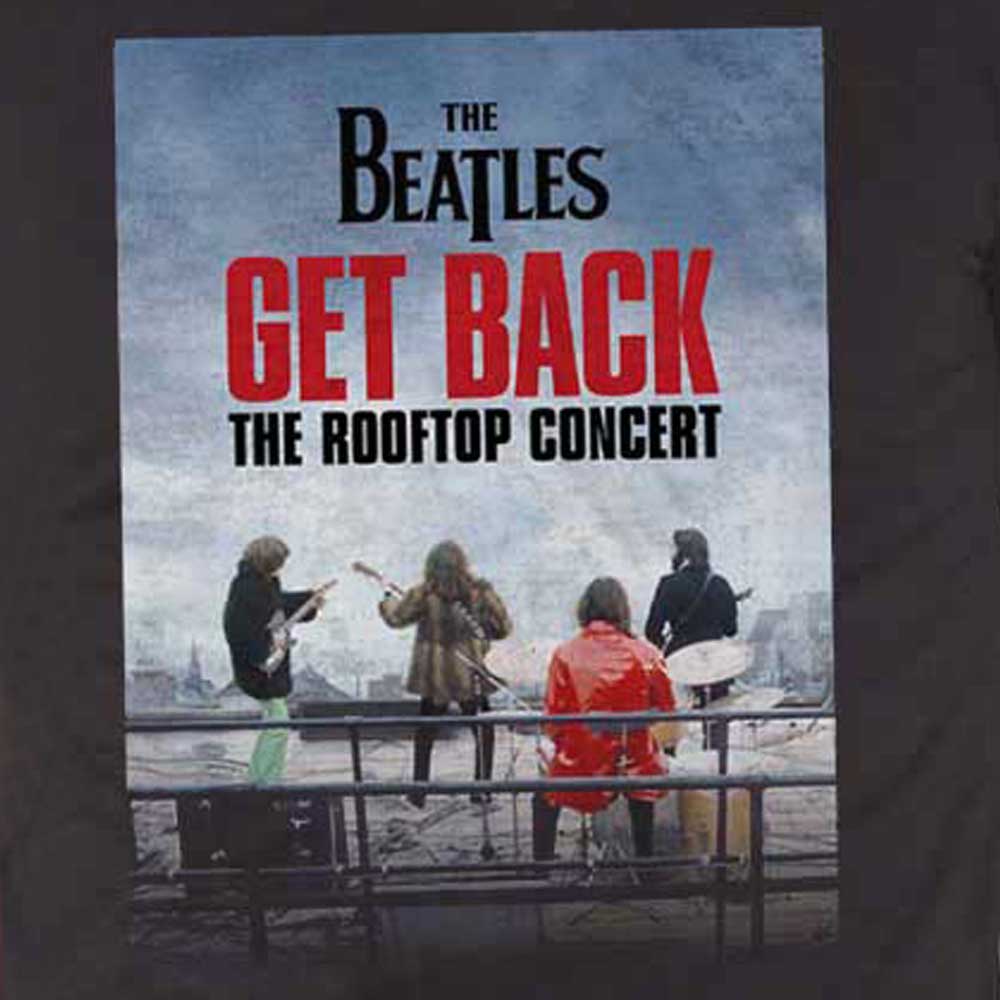 The Beatles Get Back Rooftop Concert T Shirt