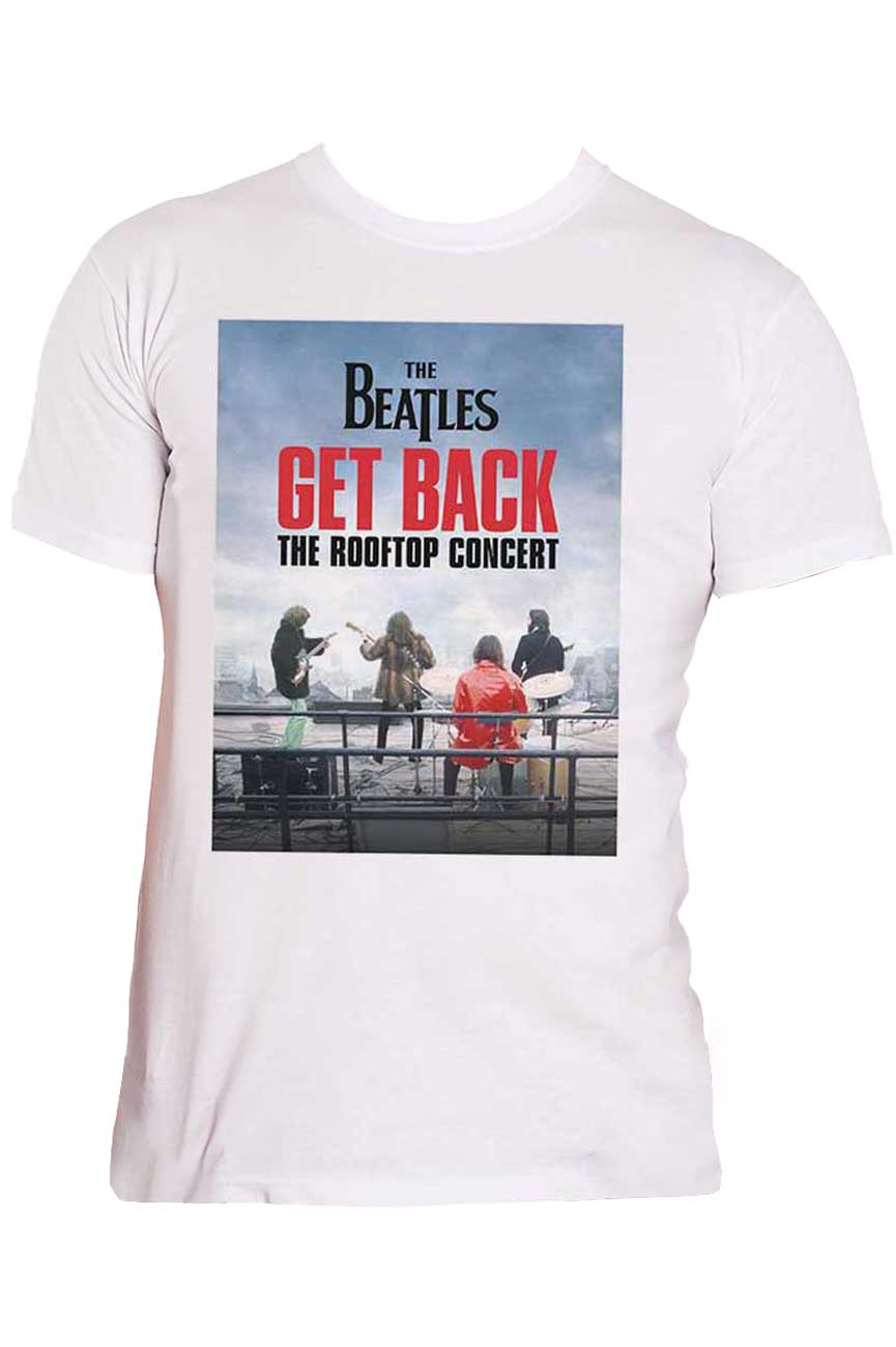 The Beatles Get Back Rooftop Concert T Shirt