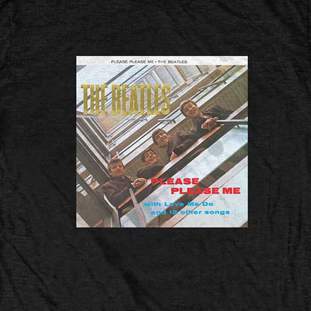 The Beatles Please Please Me Gold Foiled T Shirt