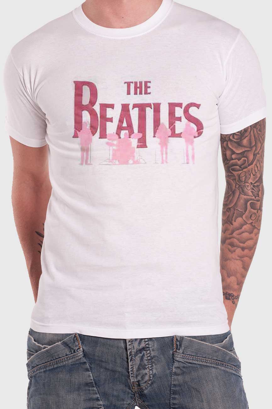 The Beatles Band Silhouettes T Shirt