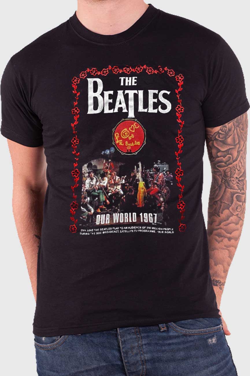 The Beatles Our World 1967 T Shirt