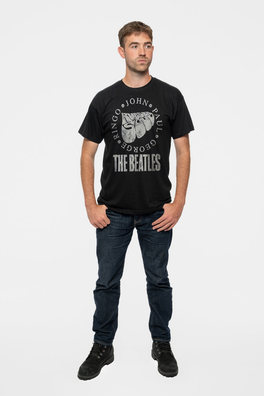 The Beatles Rubber Soul Names T Shirt